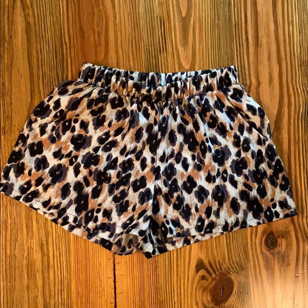 Cheetah shorts!